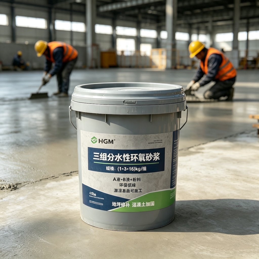 秀英三组份水性环氧砂浆